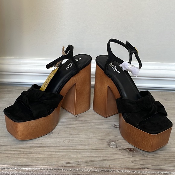NWT Cool Planet Steve Madden Jilly Ankle Strap Platform Sandals - Picture 9 of 12
